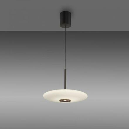 PAUL NEUHAUS Závěsné svítidlo PURE E-Vitrum tmavěhnědé kov elektrické 2700-5000K PN 2084-34