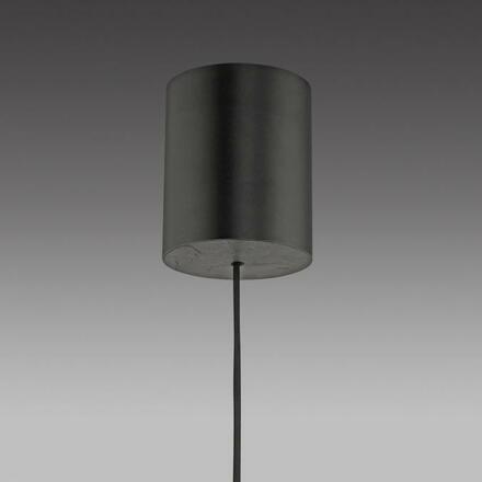 PAUL NEUHAUS Závěsné svítidlo PURE E-Vitrum tmavěhnědé kov elektrické 2700-5000K PN 2084-34