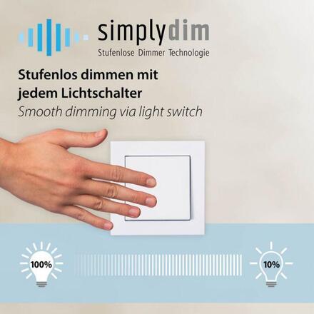 PAUL NEUHAUS LED závěsné svítidlo BOWL, hnědé, kruhové, 9-ramenné, stmívatelné, nastavitelná výška SimplyDim 2700K