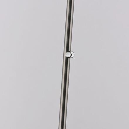 PAUL NEUHAUS LED stojací svítidlo na baterie BENTE, ocel, stmívatelné, bateriové svítidlo 2700-5000K