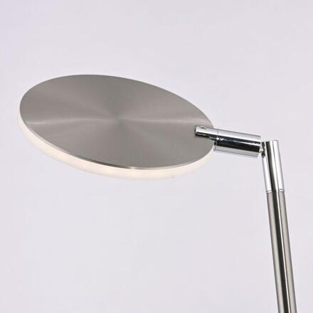 PAUL NEUHAUS LED stojací svítidlo na baterie BENTE, ocel, stmívatelné, bateriové svítidlo 2700-5000K