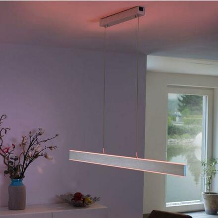 PAUL NEUHAUS LED závěsné svítidlo hliník, RGB, Smart Home ZigBee RGB+2700-5000K 2440-95