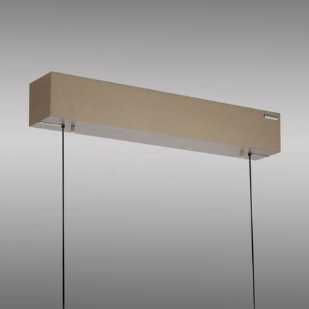 PAUL NEUHAUS LED závěsné svítidlo PURE E-Popup elektrické 2700-5000K bronz / amber / satin 2557-97