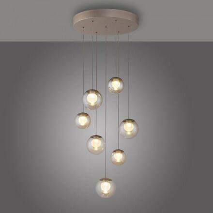 PAUL NEUHAUS PURE Popup, LED závěsné svítidlo, bronzová, 2200-5000K