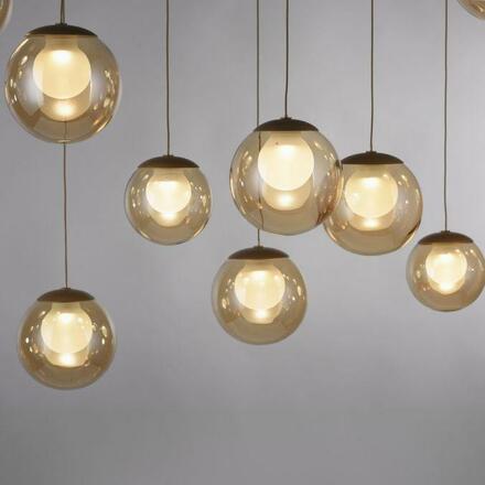 PAUL NEUHAUS PURE Popup, LED závěsné svítidlo bronzová 2200-5000K
