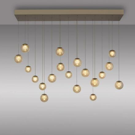 PAUL NEUHAUS PURE Popup, LED závěsné svítidlo bronzová 2200-5000K