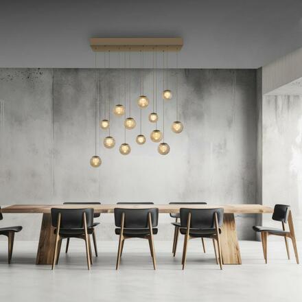 PAUL NEUHAUS PURE Popup,LED závěsné svítidlo bronzová 2200-5000K