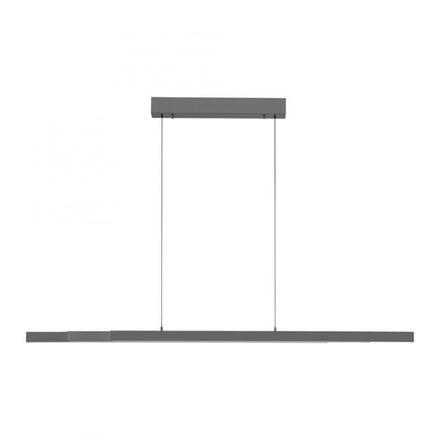 PAUL NEUHAUS LED závěsné svítidlo s Comfort Lift, antracit, nastavitelná výška, roztahovací 2700-5000K