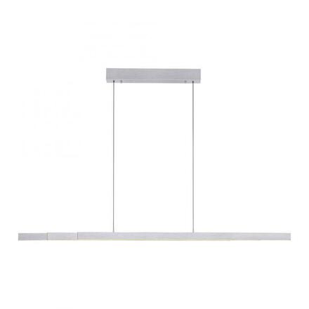 PAUL NEUHAUS LED závěsné svítidlo s Comfort Lift, hliník, nastavitelná výška, roztahovací 2700-5000K