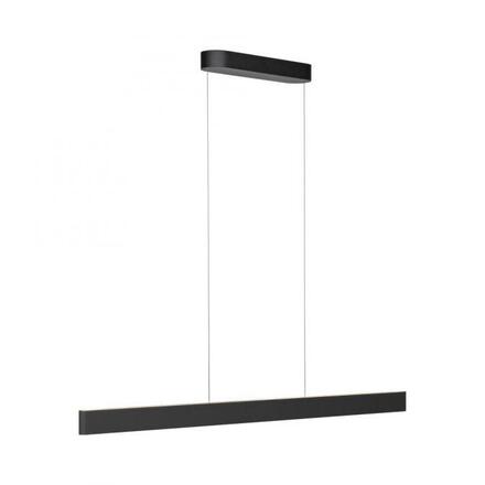 PAUL NEUHAUS LED závěsné svítidlo Q-STRETTO, černá, ZigBee 2700-5000K