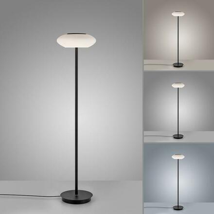 PAUL NEUHAUS Q ETIENNE LED stojací svítidlo Smart Home černá stmívatelné CCT ZigBee 2700-5000K PN 271-18