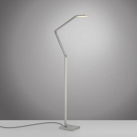PAUL NEUHAUS LED stojací svítidlo SAMSKY, stříbrná, stmívatelné, nastavitelná výška, CCT nastavení teploty barvy 2700-5000K