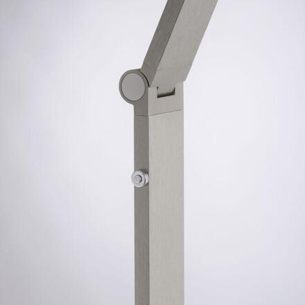 PAUL NEUHAUS LED stolní lampa SAMSKY, stříbrná, stmívatelné, nastavitelná výška, paměťová funkce 2700-5000K