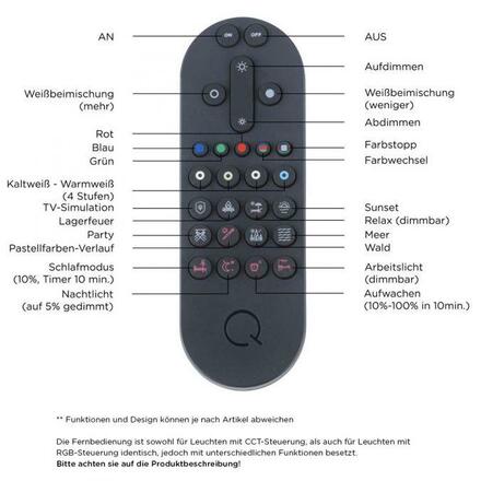 PAUL NEUHAUS Q-MALINA, stojací svítidlo, Smart Home 2700-5000K PN 439-55