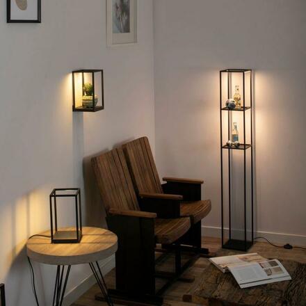 PAUL NEUHAUS LED stolní lampa, černá, teplá bílá, stmívatelné, do interiéru 3000K