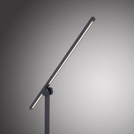 PAUL NEUHAUS PURE GRAFO LED stolní lampa, černá, nastavitelná, stmívatelná 3000K