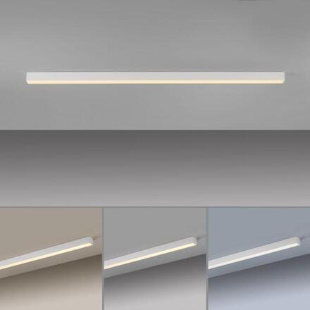 PAUL NEUHAUS LED stropní svítidlo PURE Lines Straight, bílá 2200-5000K