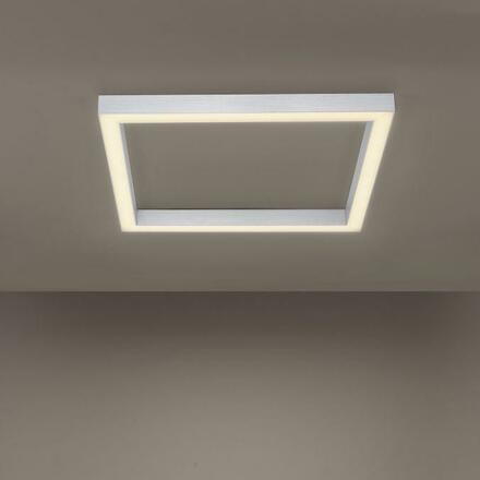 PAUL NEUHAUS PURE-LINES, LED stropní svítidlo, hliník, rám, 55x55cm, 2700-5000K 6022-95