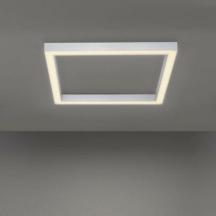 PAUL NEUHAUS PURE-LINES, LED stropní svítidlo, hliník, rám, 55x55cm, 2700-5000K 6022-95