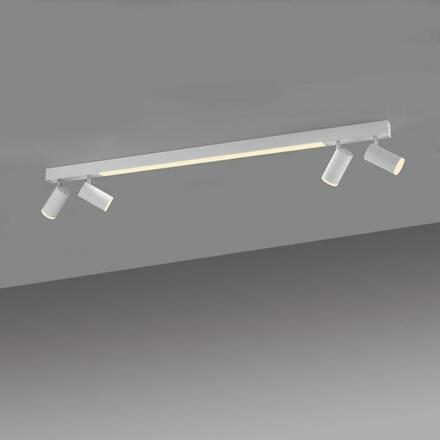 PAUL NEUHAUS LED stropní svítidlo PURE Lines spot bílá, stmívatelné, dálkový ovladač 2200-5000K