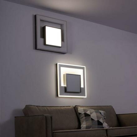 PAUL NEUHAUS Q-ALTA, LED stropní svítidlo, 60x60 cm, stmívatelné CCT, Smart Home ZigBee 2700-5000K 6124-18