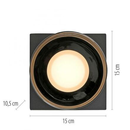 PAUL NEUHAUS LED stropní svítidlo 1 ramenné stmívatelné vypínačem SimplyDim 3000K PN 6162-18