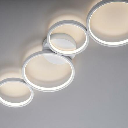 PAUL NEUHAUS LED stropní svítidlo bílé kruhové 3 krokové stmívač moderní do interiéru krokově stmívatelné 3000K PN 6183-16