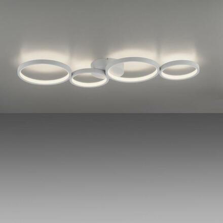 PAUL NEUHAUS LED stropní svítidlo bílé kruhové 3 krokové stmívač moderní do interiéru krokově stmívatelné 3000K PN 6183-16