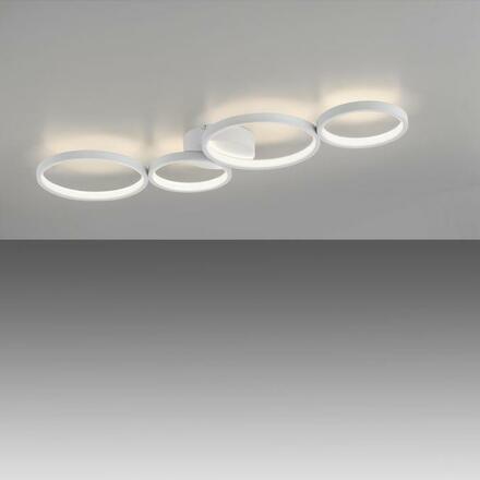 PAUL NEUHAUS LED stropní svítidlo bílé kruhové 3 krokové stmívač moderní do interiéru krokově stmívatelné 3000K PN 6183-16