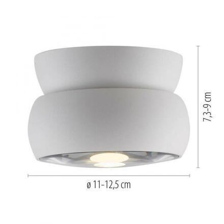 PAUL NEUHAUS LED stropní svítidlo PURE Move, bílá, stmívatelné, nastavitelné a otočné, stmívatelné 2700K
