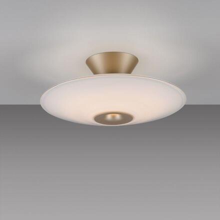 PAUL NEUHAUS LED stropní svítidlo, ELIPSA, kávová, stmívatelné, opálové sklo 3000K