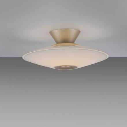 PAUL NEUHAUS LED stropní svítidlo, ELIPSA, kávová, stmívatelné, opálové sklo 3000K