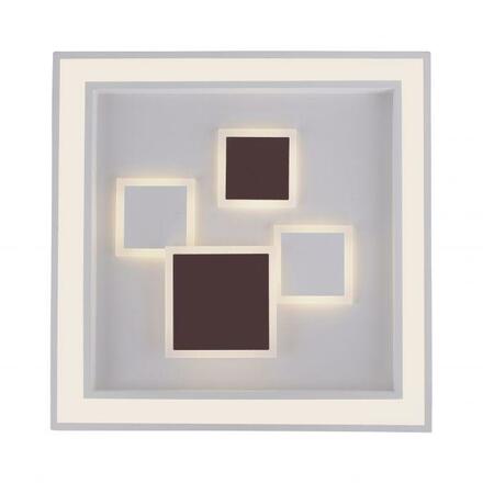 PAUL NEUHAUS LED stropní svítidlo, hranaté, moderní 48x48cm 3000K PN 6283-16