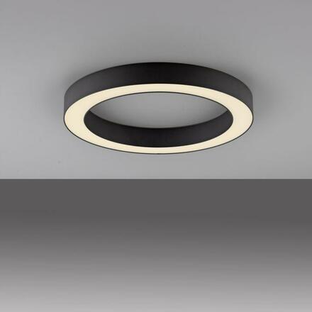PAUL NEUHAUS LED stropní svítidlo PURE Lines kulaté, grafit 2200-5000K