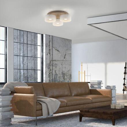 PAUL NEUHAUS LED stropní svítidlo MARIKA, písková SimplyDim 3000K