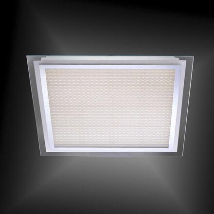 PAUL NEUHAUS LED stropní svítidlo, chrom, hranaté, design 3000K PN 6389-17