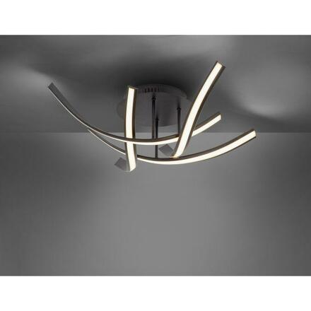 PAUL NEUHAUS LED stropní svítidlo, rezavohnědo, hravý design, SimplyDim 3000K PN 6474-48