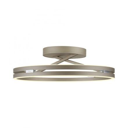PAUL NEUHAUS LED stropní svítidlo PURE Loop, bronzová, stmívatelné, dálkový ovladač 2200-5000K