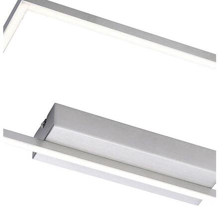 PAUL NEUHAUS LED stropní svítidlo, ocel, design, hranaté 3000K PN 6631-55