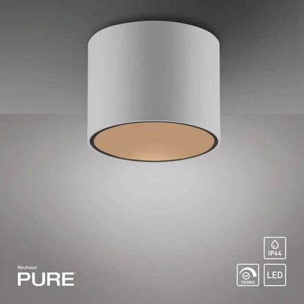 PAUL NEUHAUS LED stropní svítidlo PURE Point, bílá, vnitřní stmívatelné 2700K