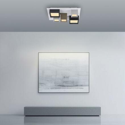 PAUL NEUHAUS PURE Manhattan, LED stropní svítidlo multicolor, 2200-5000K