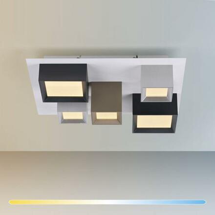 PAUL NEUHAUS PURE Manhattan, LED stropní svítidlo multicolor, 2200-5000K