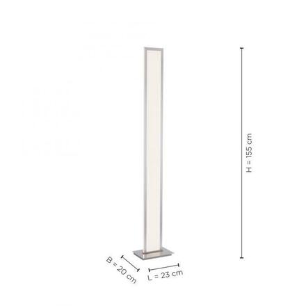 PAUL NEUHAUS Q-ROSA, LED stojací svítidlo, Smart Home 2700-5000K PN 694-55