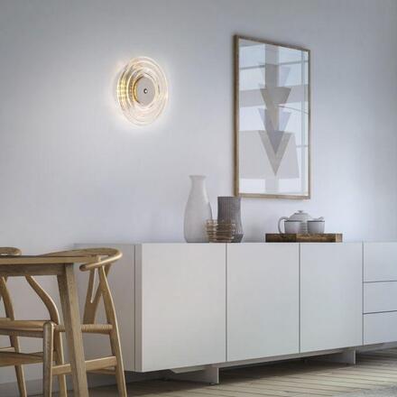 PAUL NEUHAUS LED nástěnné svítidlo na baterie AKKU-SONO, ocel 3000K