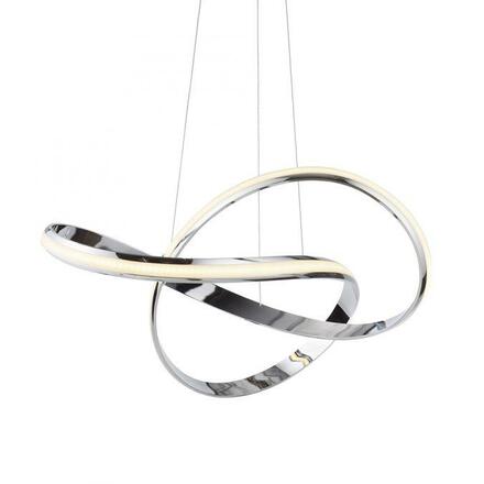 PAUL NEUHAUS LED závěsné svítidlo chrom stmívatelné paměťová funkce moderní SimplyDim 3000K PN 8291-17