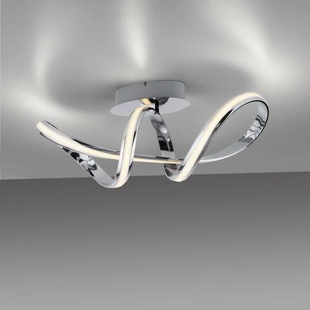 PAUL NEUHAUS LED stropní svítidlo chrom stmívatelné paměťová funkce teplá bílá SimplyDim 3000K PN 8331-17