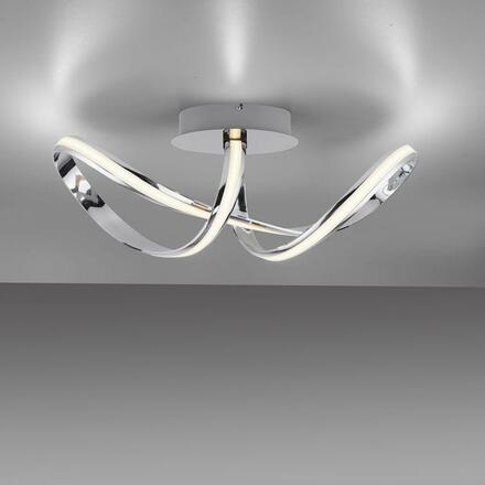 PAUL NEUHAUS LED stropní svítidlo chrom stmívatelné paměťová funkce teplá bílá SimplyDim 3000K PN 8331-17