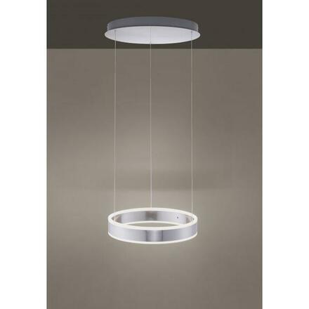 PAUL NEUHAUS LED závěsné svítidlo, ocel, průměr 40cm, moderní 2700-5000K PN 8360-55