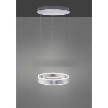 PAUL NEUHAUS LED závěsné svítidlo, ocel, průměr 40cm, moderní 2700-5000K PN 8360-55