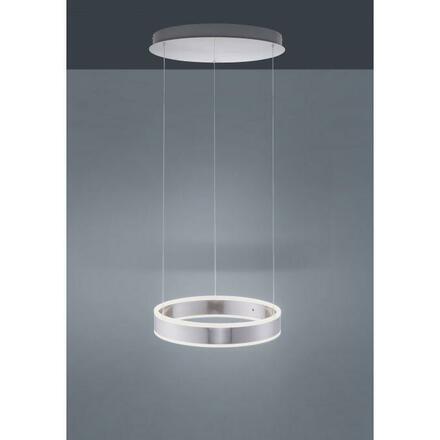 PAUL NEUHAUS LED závěsné svítidlo, ocel, průměr 40cm, moderní 2700-5000K PN 8360-55